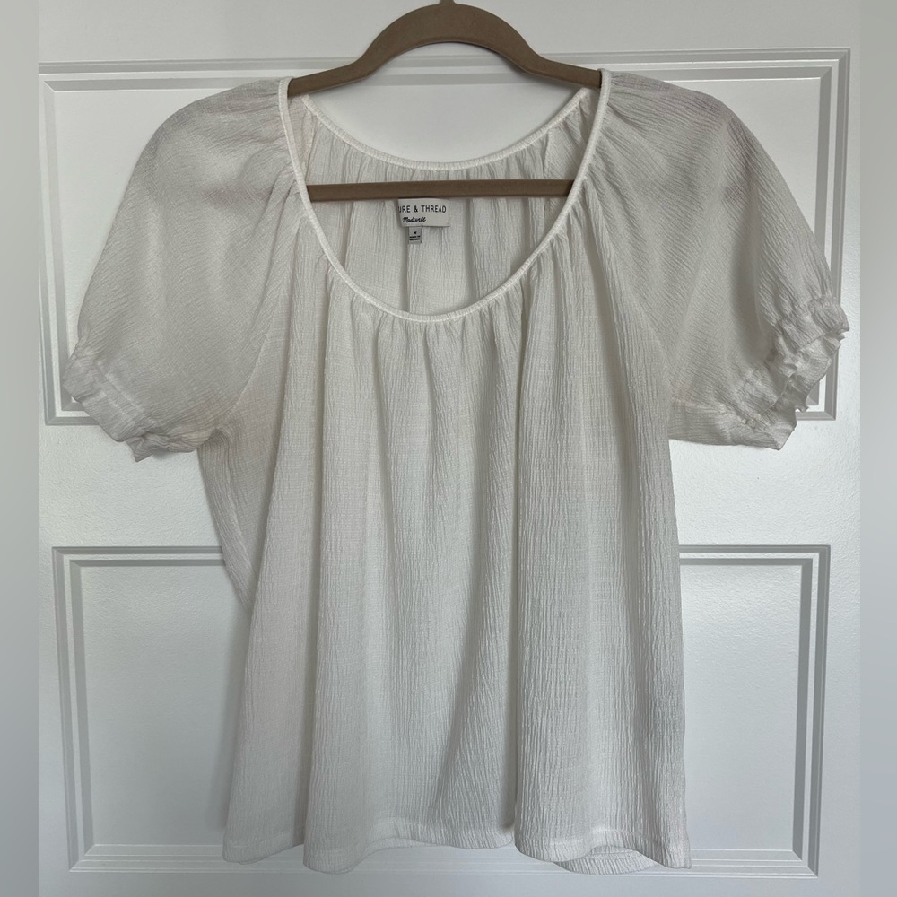 Madewell Texture & Thread Top